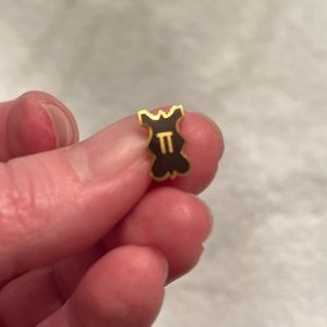 Pi lapel pin Greek letter math